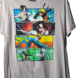 Ripple Junction Naruto Shippuden Gray T-Shirt